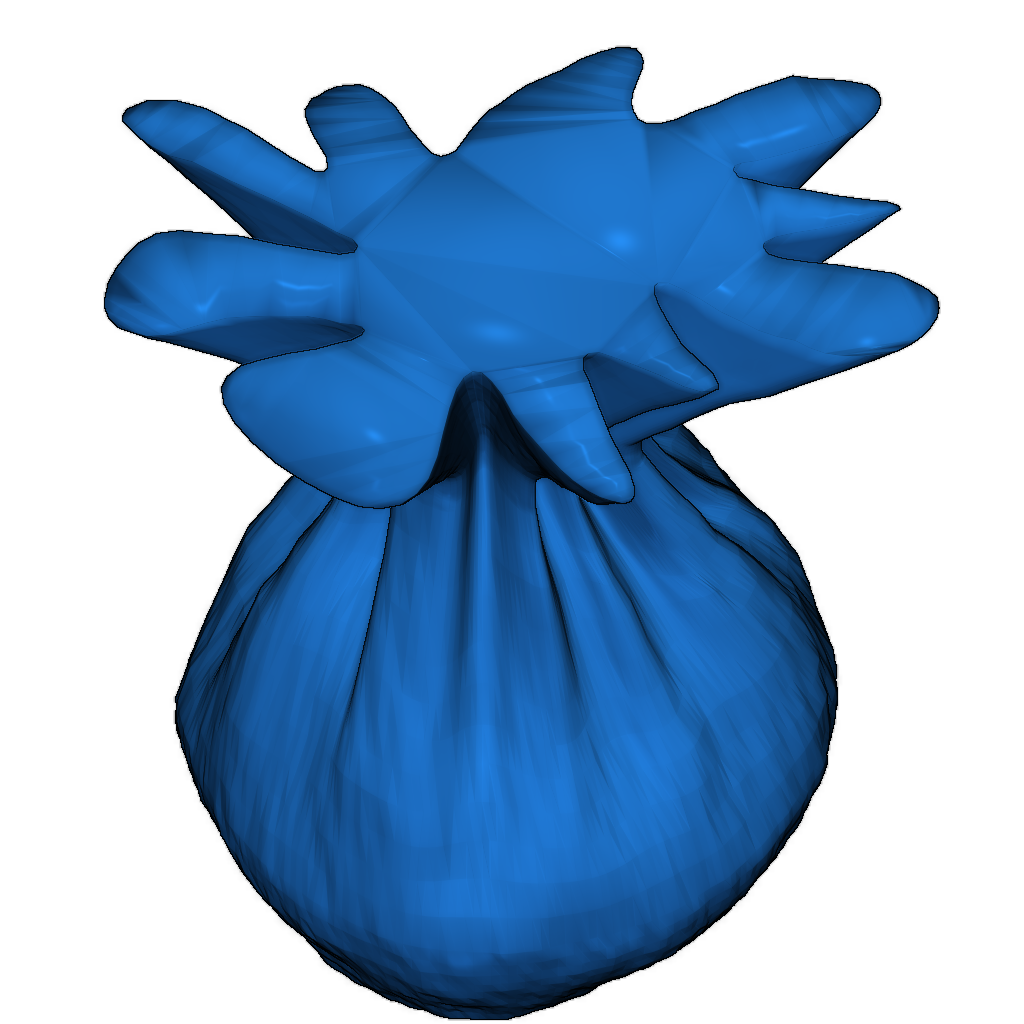 Модель мешка Gunny