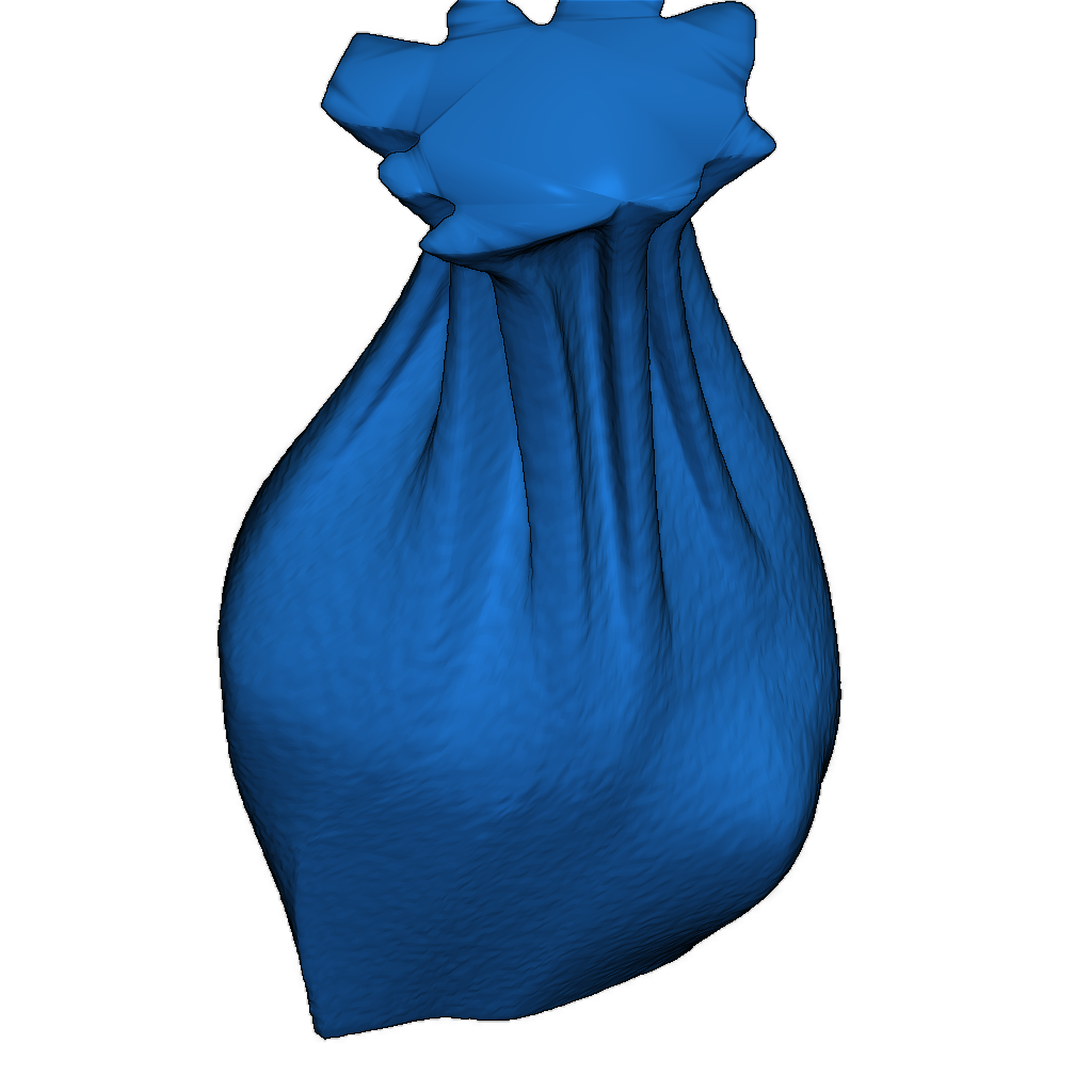 Модель мешка Gunny