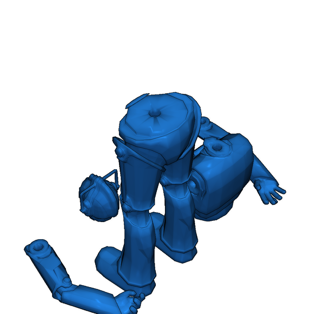 Модель Cyberman с подвижными частями