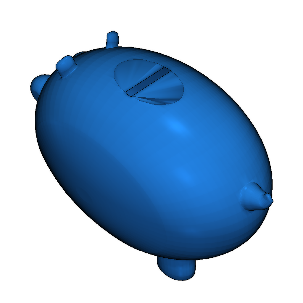 Печатная копилка свинка