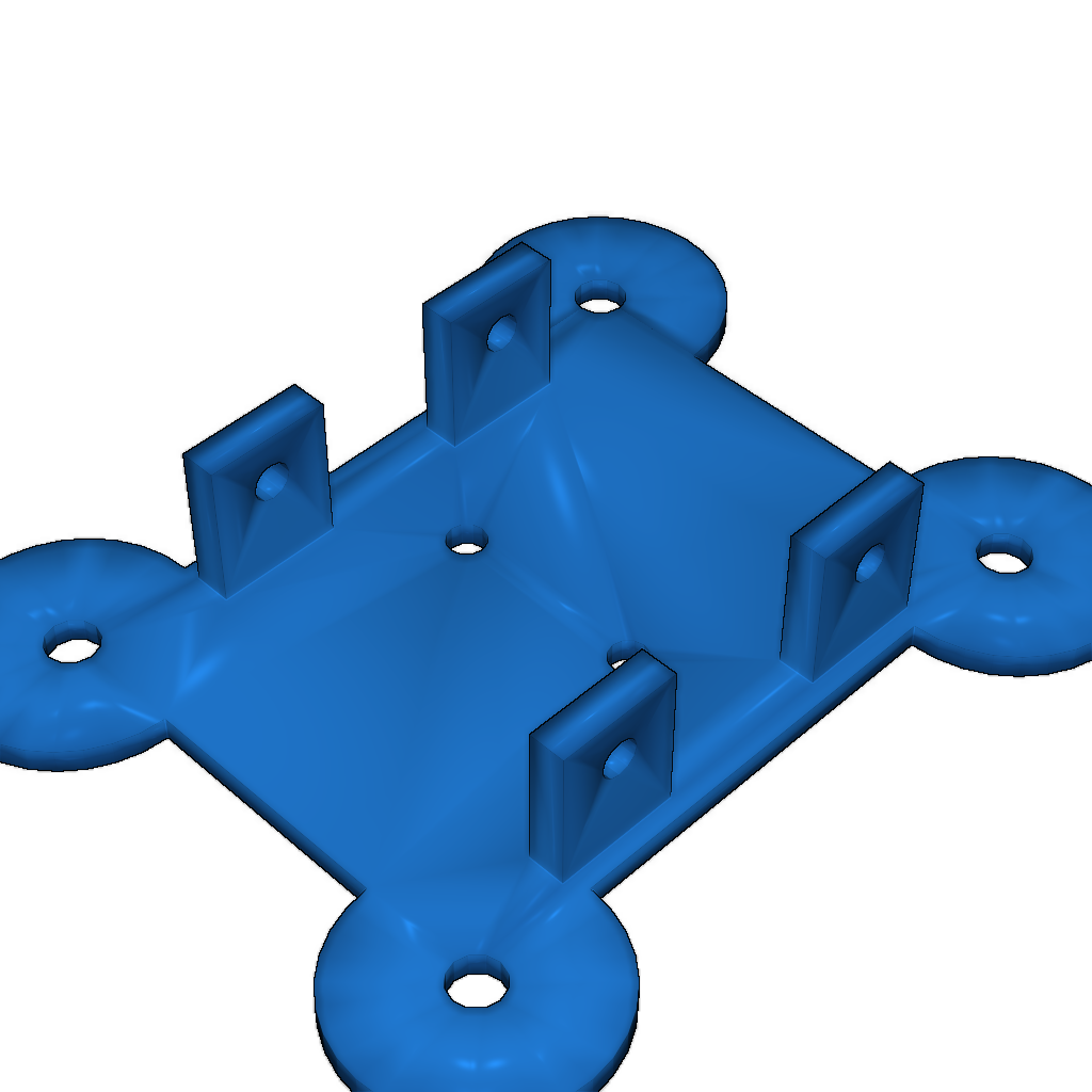 Крепежная плита для двойной балки Openbeam