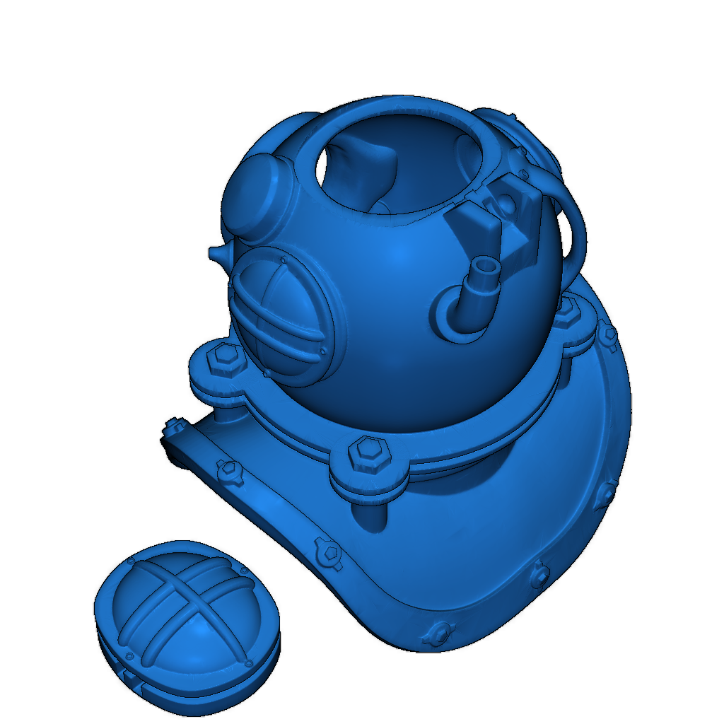 Антикварный дайверский костюм