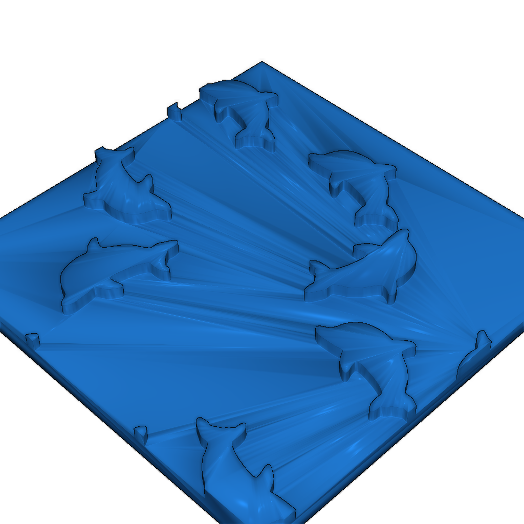 Пазл для детей: Четыре квадрата