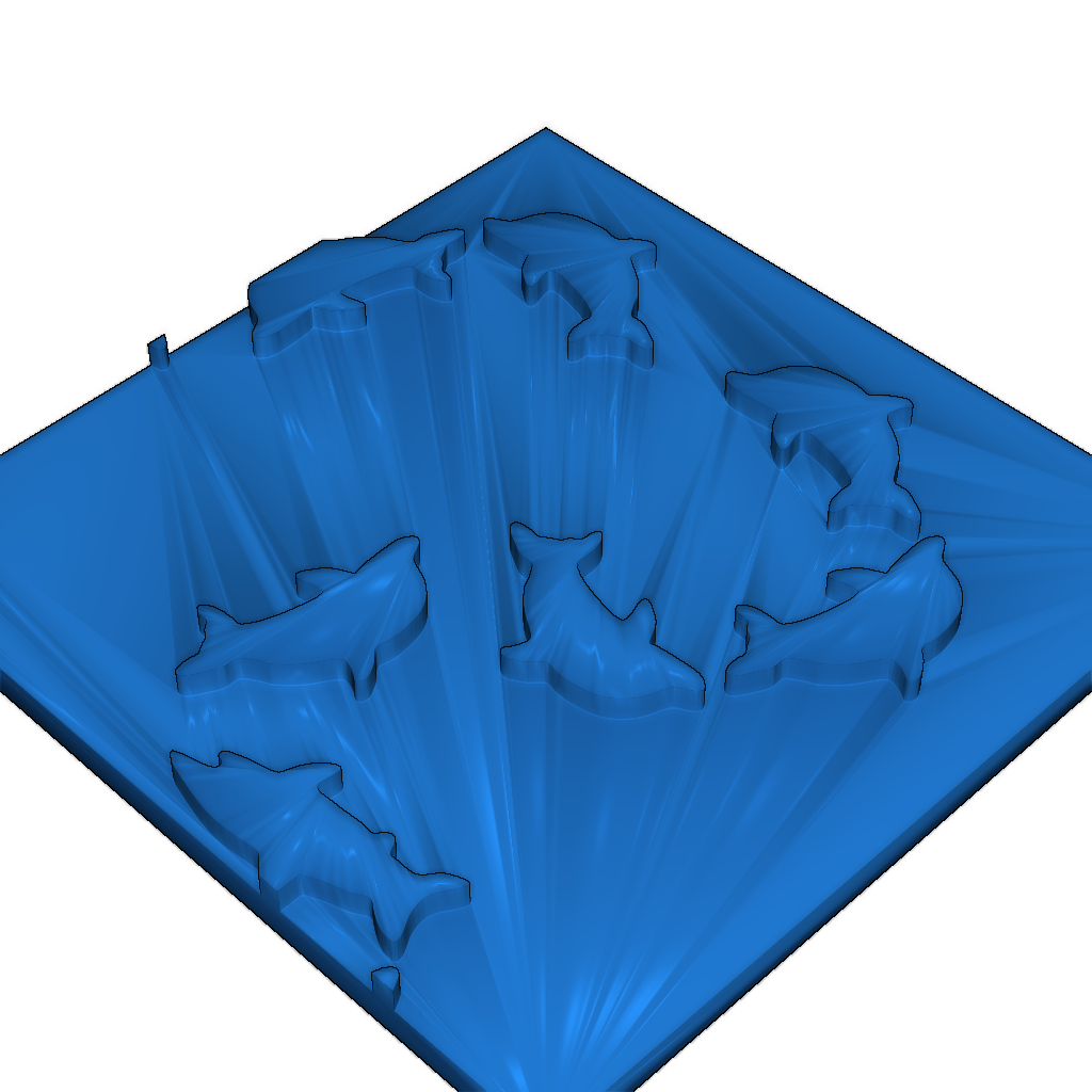 Пазл для детей: Четыре квадрата