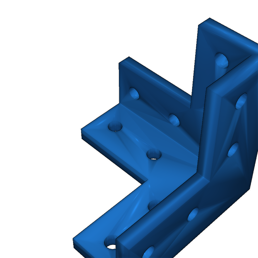 Уголок для открытой балки 3D-принтера