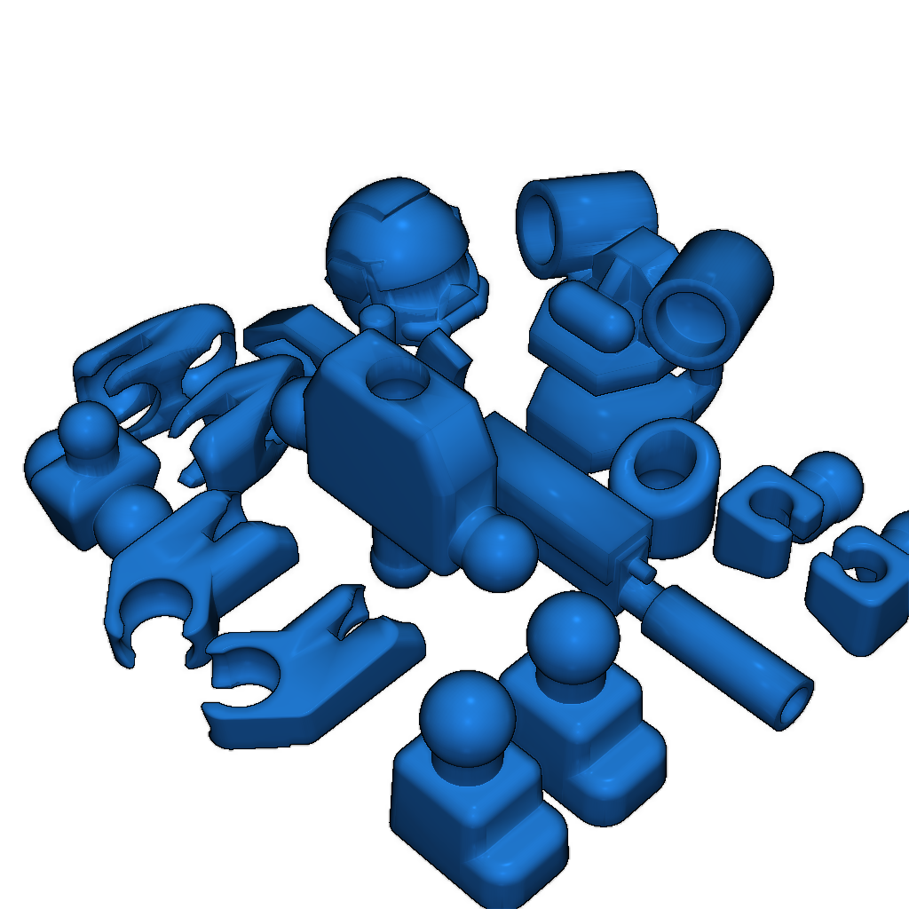 JumpJet Commando - Открытый источник минифигурки