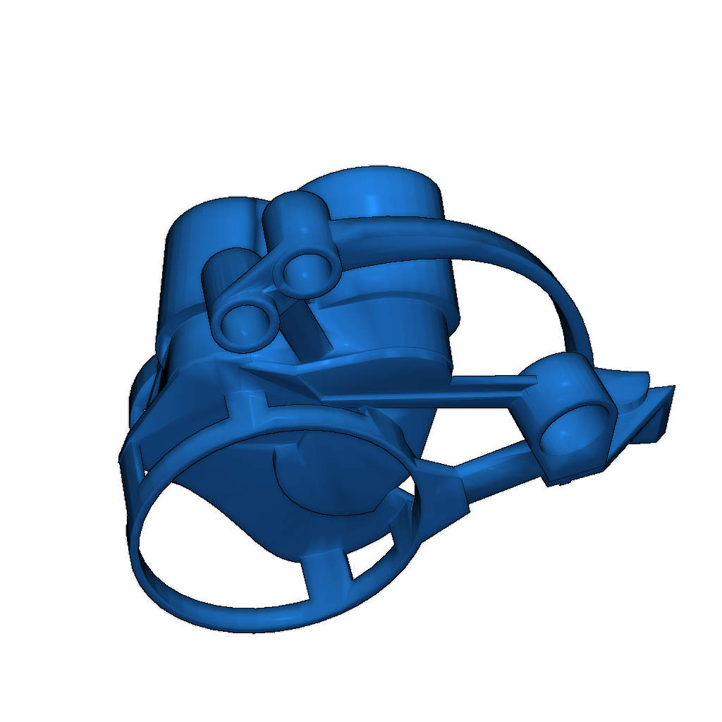 Открытый роботизированный торс