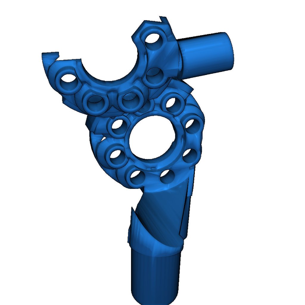 Открытый роботизированный торс