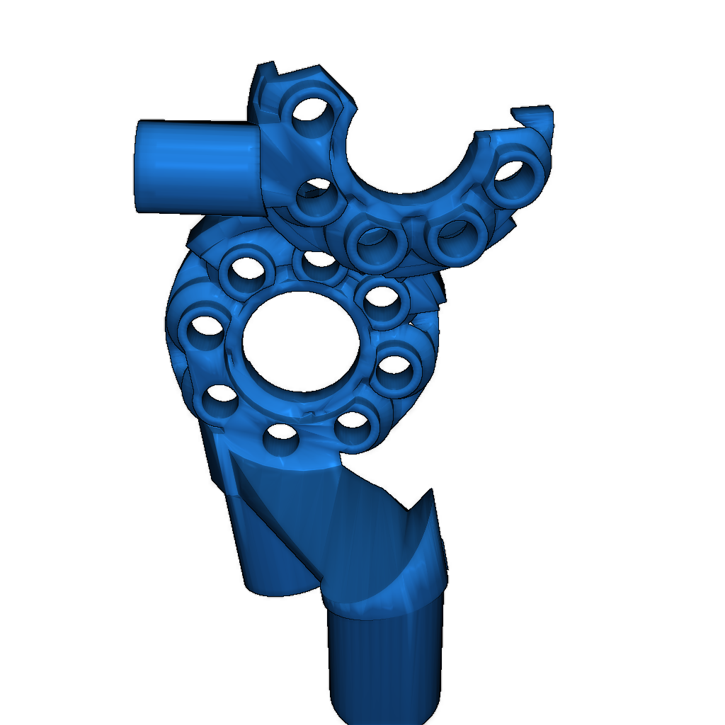 Открытый роботизированный торс