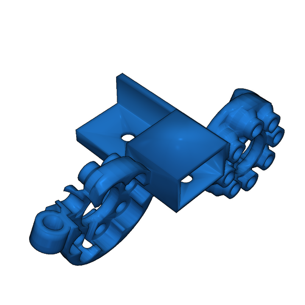 Открытый роботизированный торс