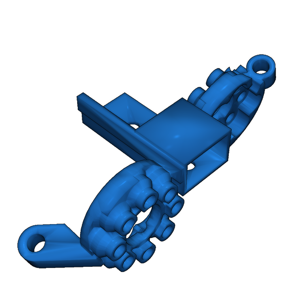 Открытый роботизированный торс