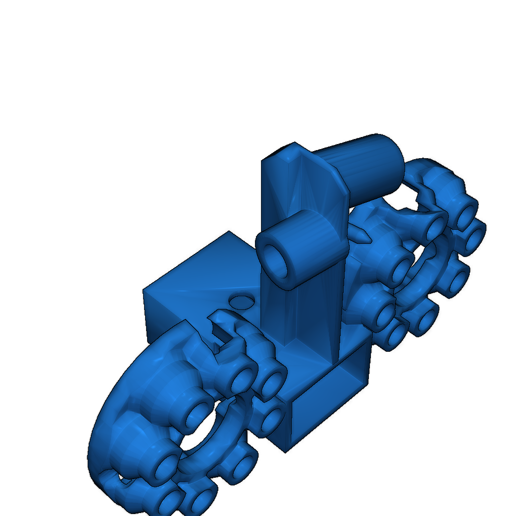 Открытый роботизированный торс