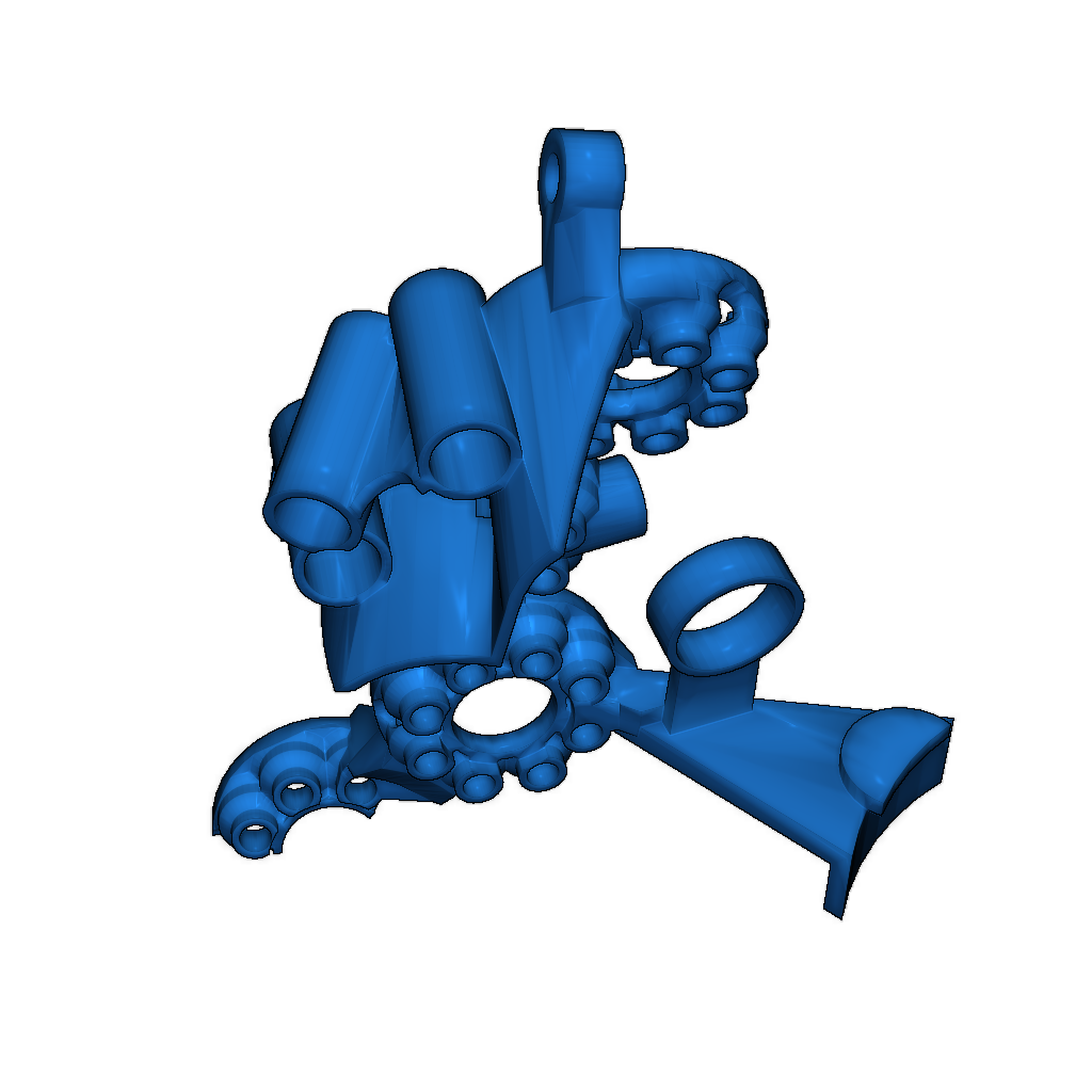 Открытый роботизированный торс
