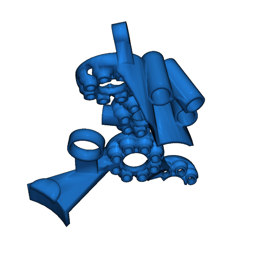 Открытый роботизированный торс