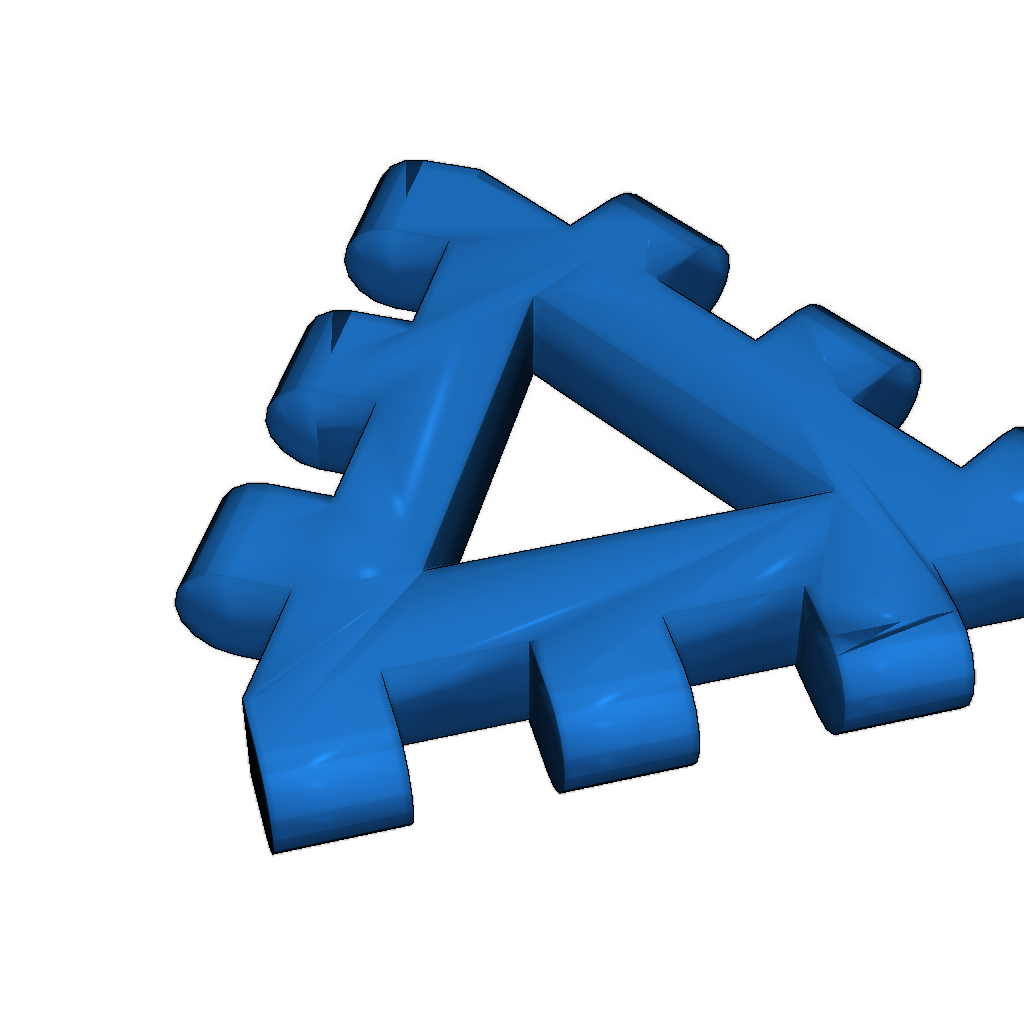 Полигоны Poly-Snaps для сборки многогранников