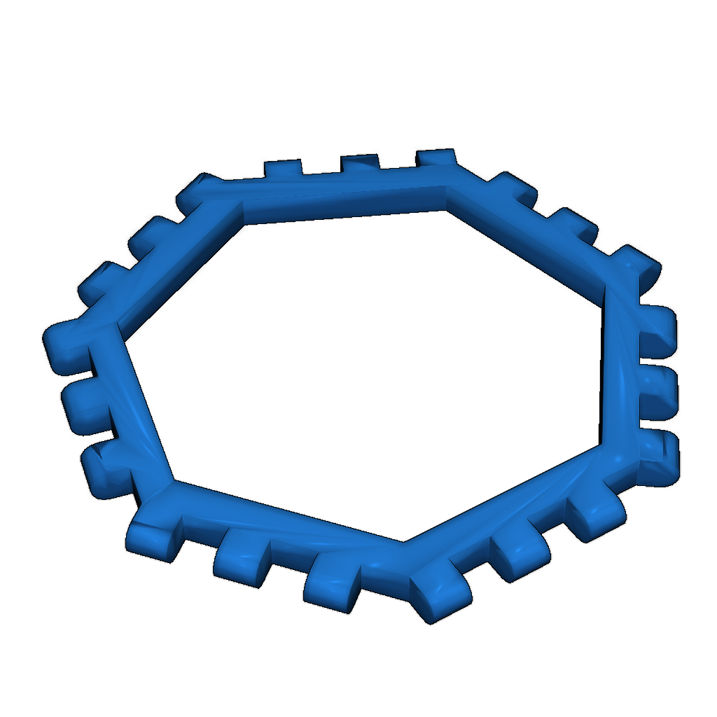 Полигоны Poly-Snaps для сборки многогранников