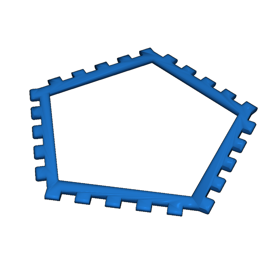 Полигоны Poly-Snaps для сборки многогранников