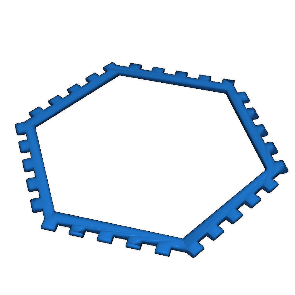 Полигоны Poly-Snaps для сборки многогранников