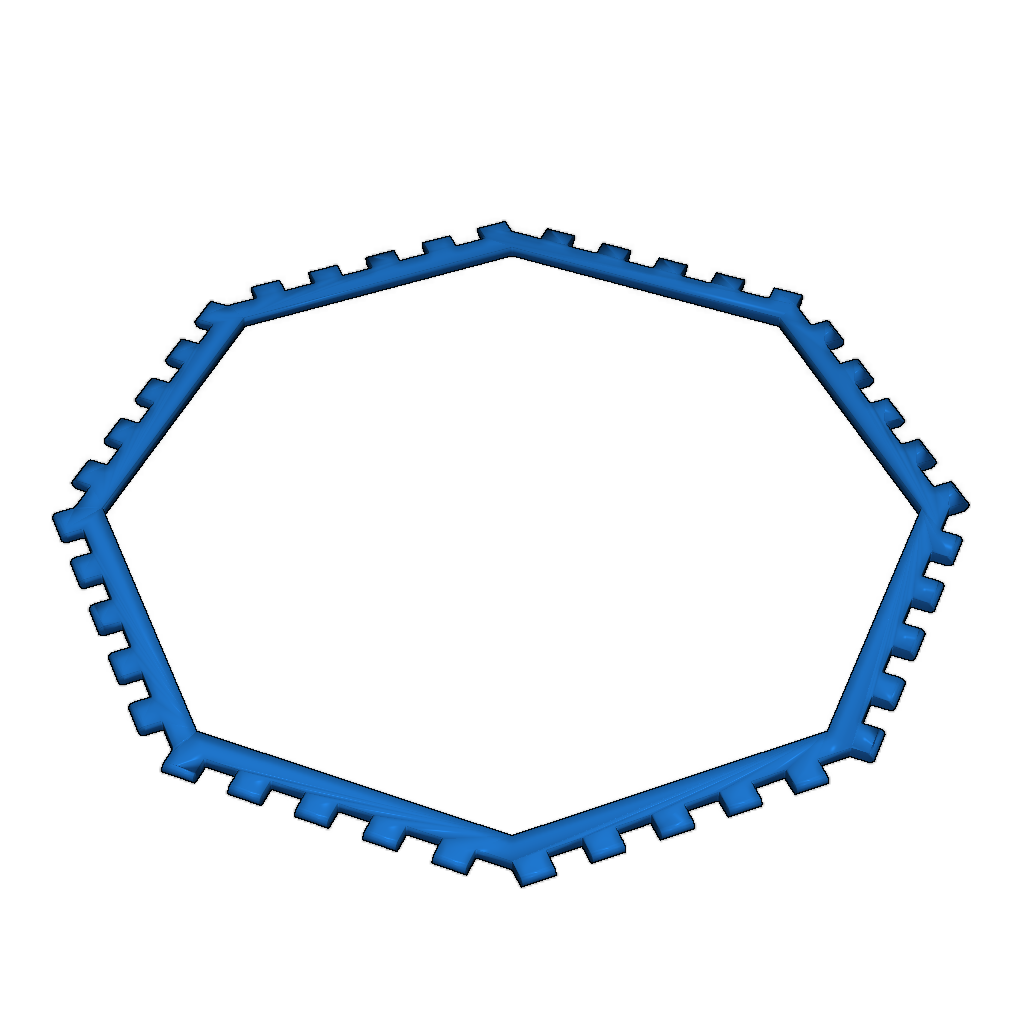 Полигоны Poly-Snaps для сборки многогранников