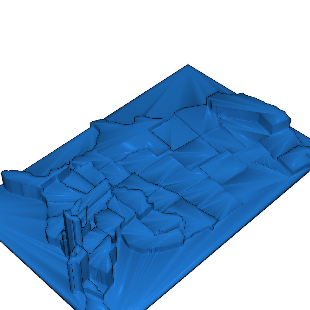 Призма-карта континентальных США