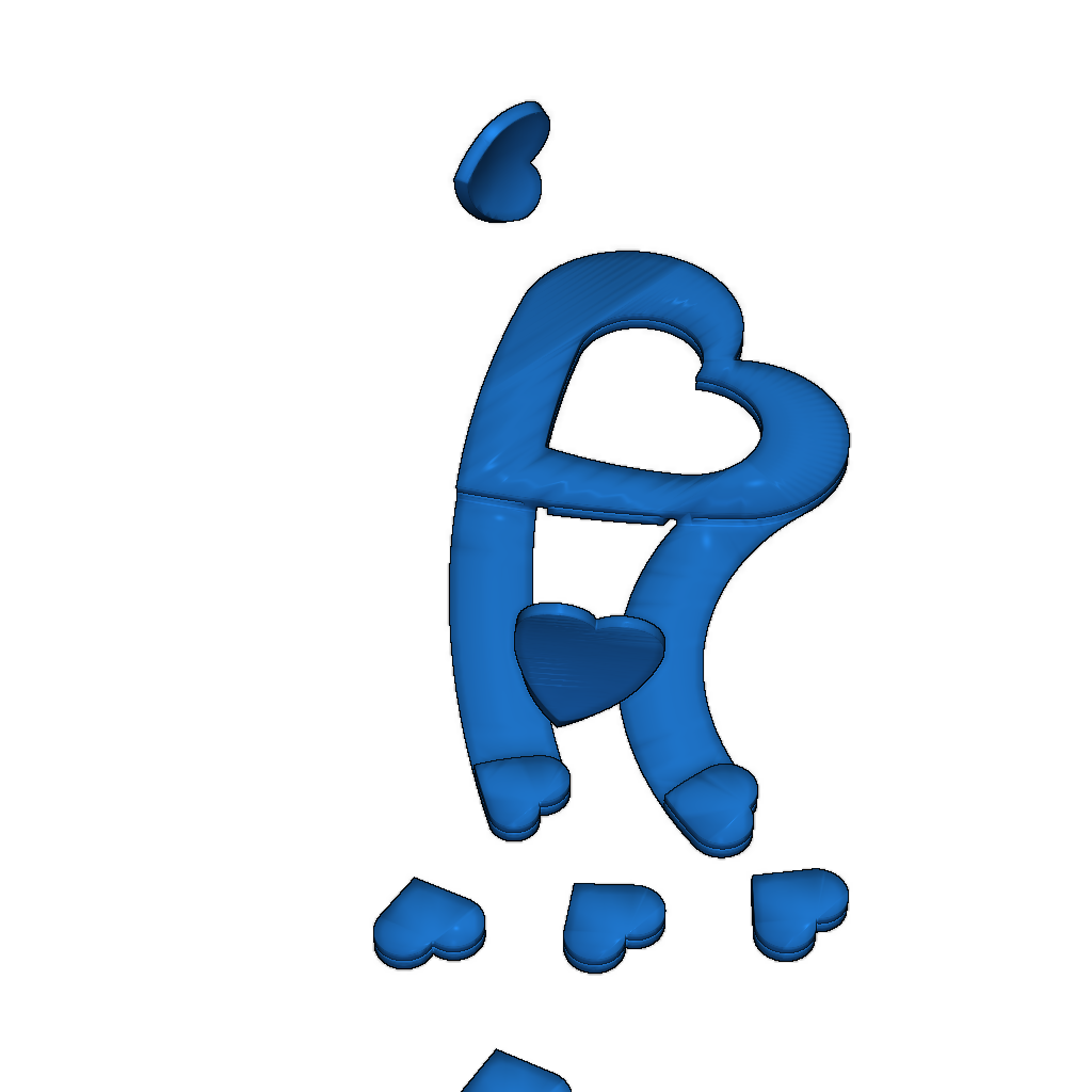 Открывайте своё сердце: Двухцветная модель