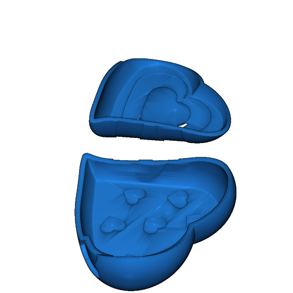 Открывайте своё сердце: Двухцветная модель