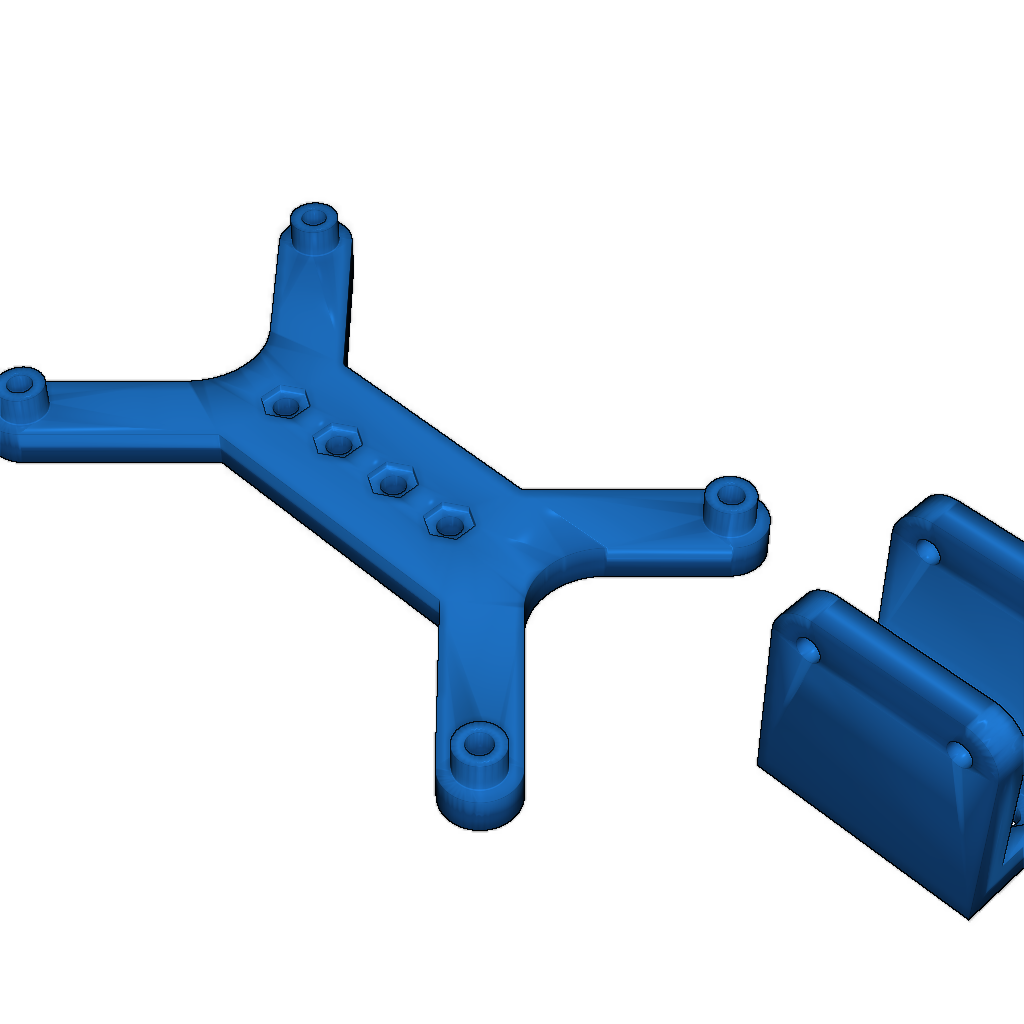 Крепление для рамп на 15мм экструзии