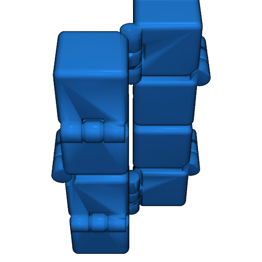 Печатный кубик-антистресс