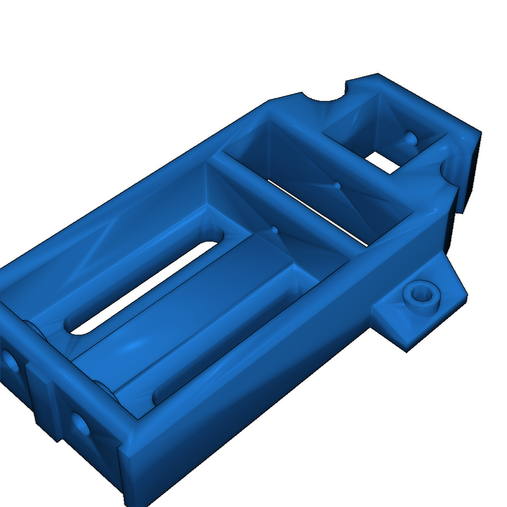 Консоль с верхними открытыми балками