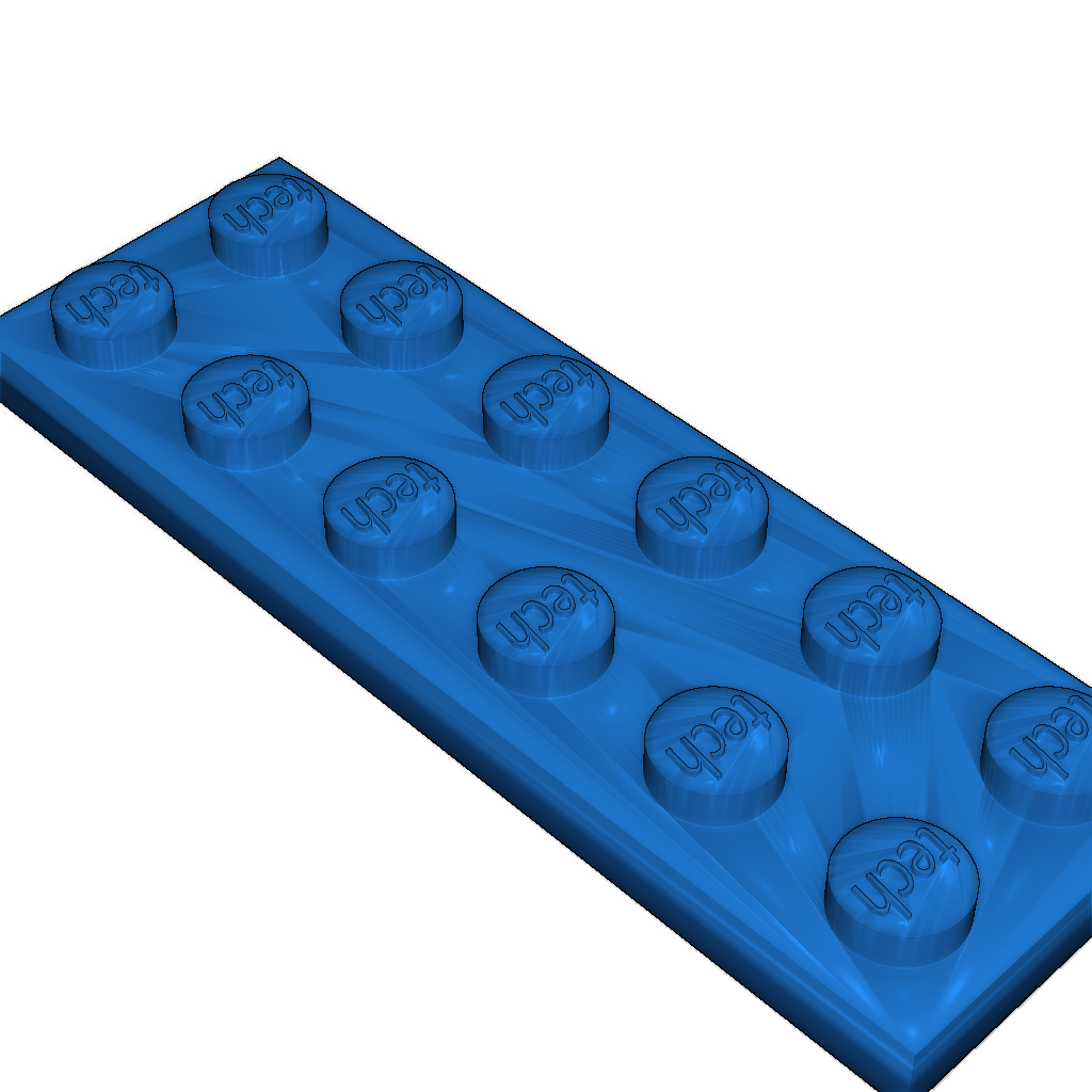 Модель Tech Lego для OpenSCAD