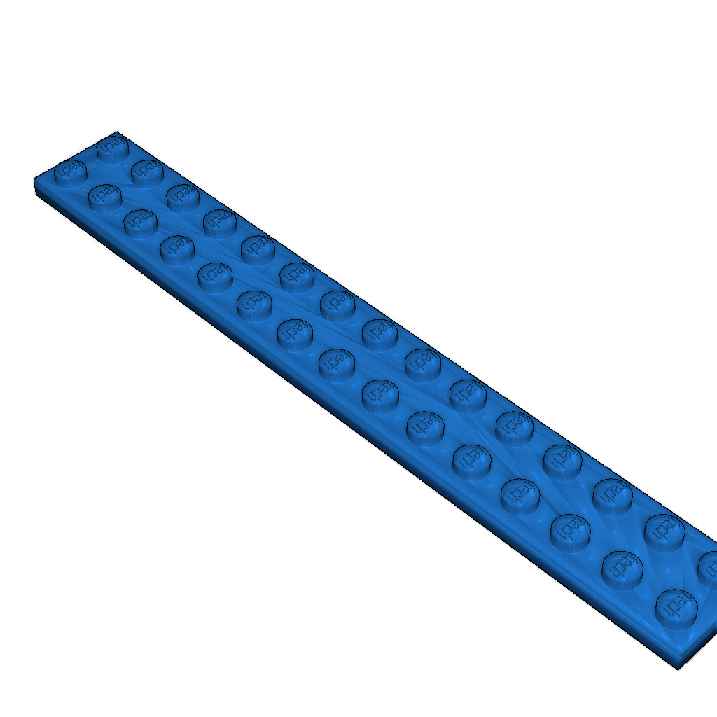 Модель Tech Lego для OpenSCAD