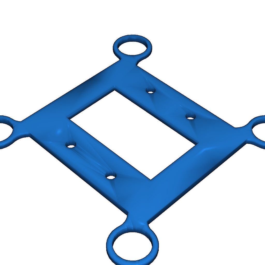 Альтернативная нижняя плита для бесщеточного гимбала