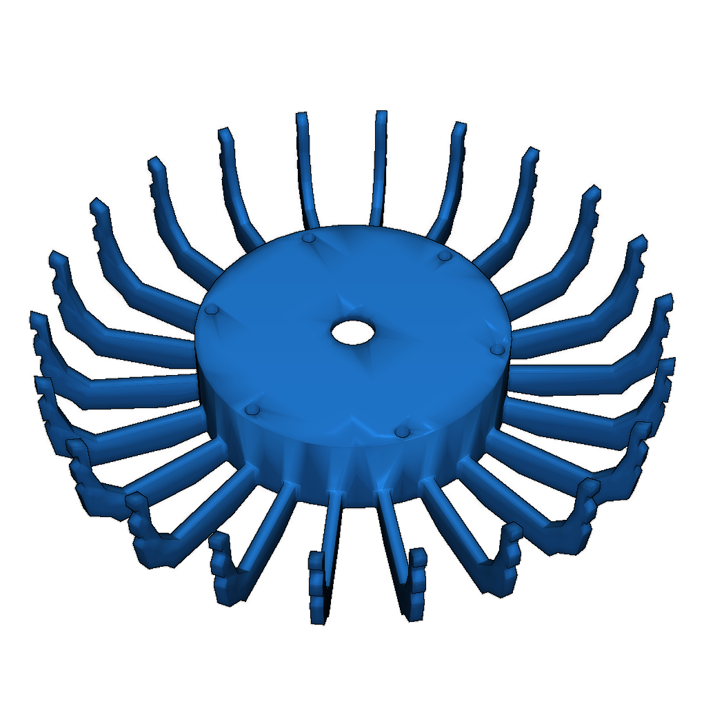 3D печатное колесо для RC внедорожника 1/10