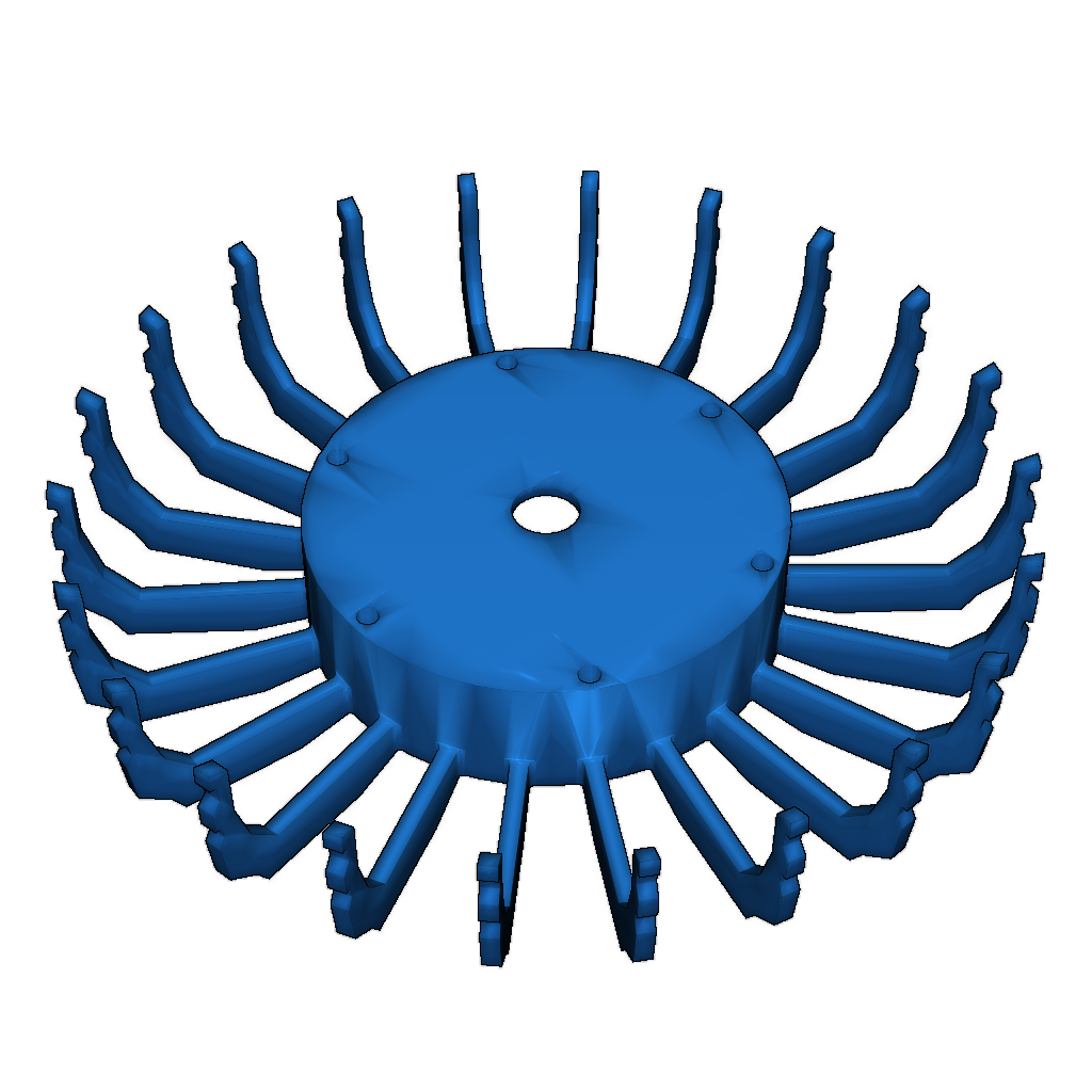 3D печатное колесо для RC внедорожника 1/10
