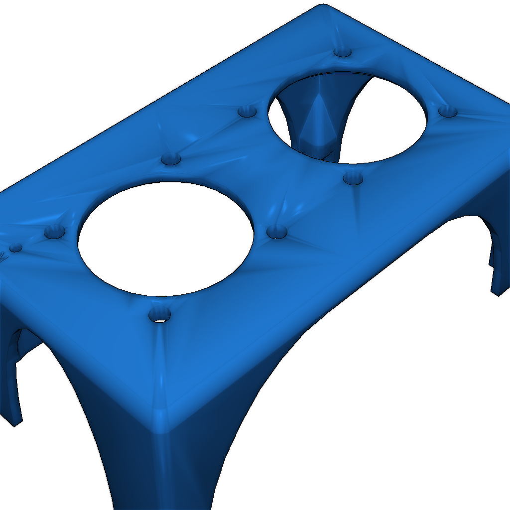 Корпус с двойным вентилятором для K8200