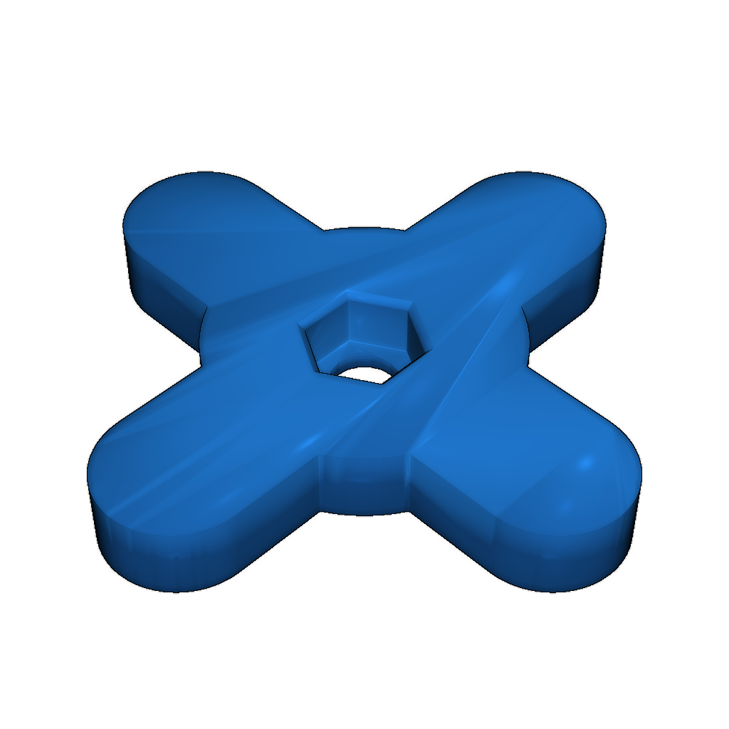 Ключ с крыльями M8