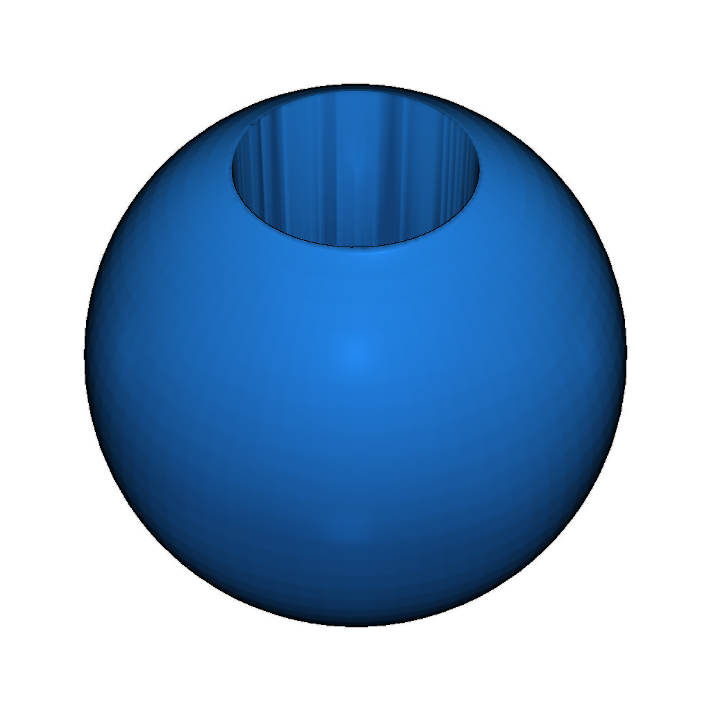 Простая настраиваемая бусина