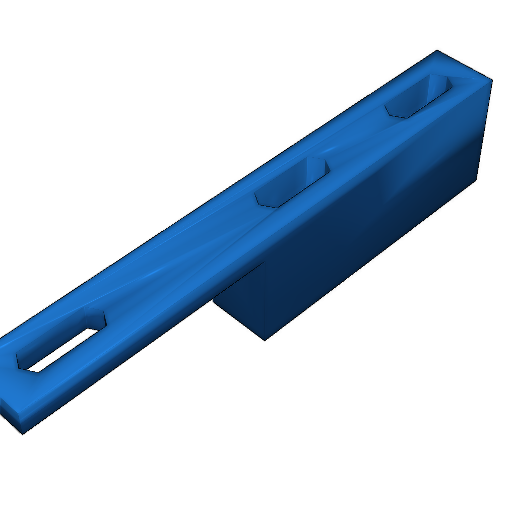 Дефлектор вентилятора для хотэнда Hexagon Mendel90