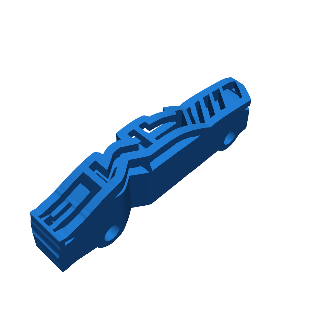 Силуэт и логотип Mercedes C63 AMG