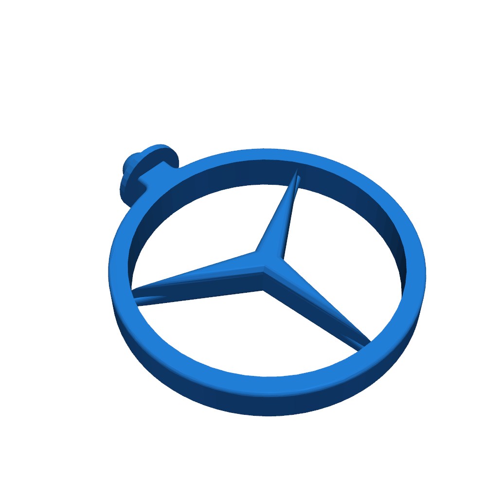 3D-модель звезды Mercedes