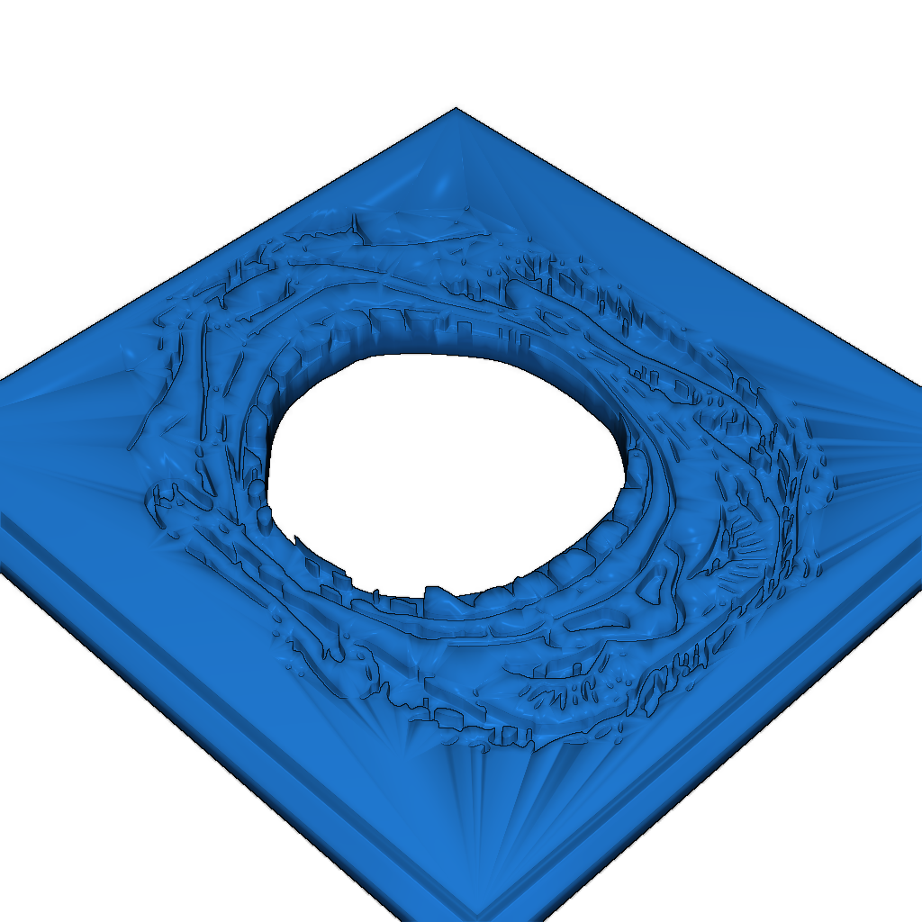 3D модель Open Wide