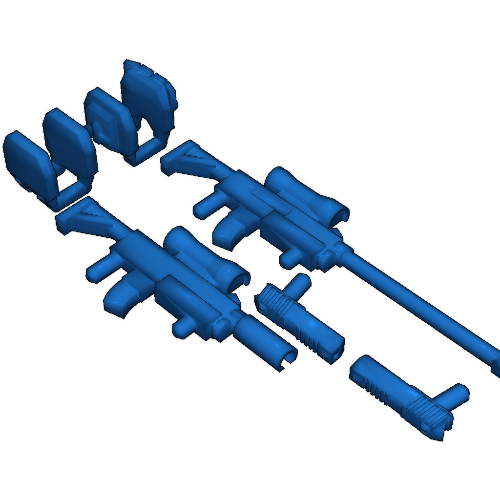 Killer Kommando - Открытый минифигурка без поддержки