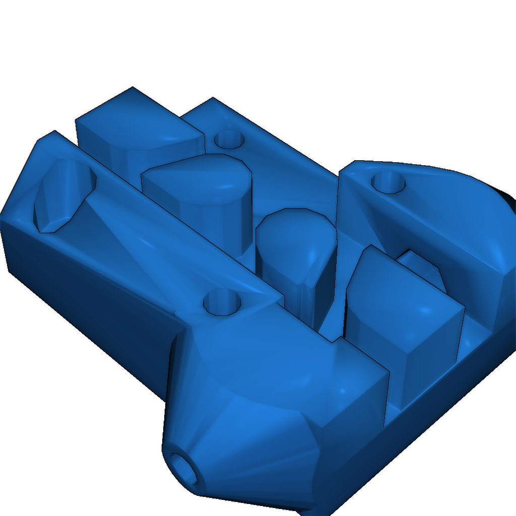 Самозамыкающийся кареточный узел для Kossel Mini