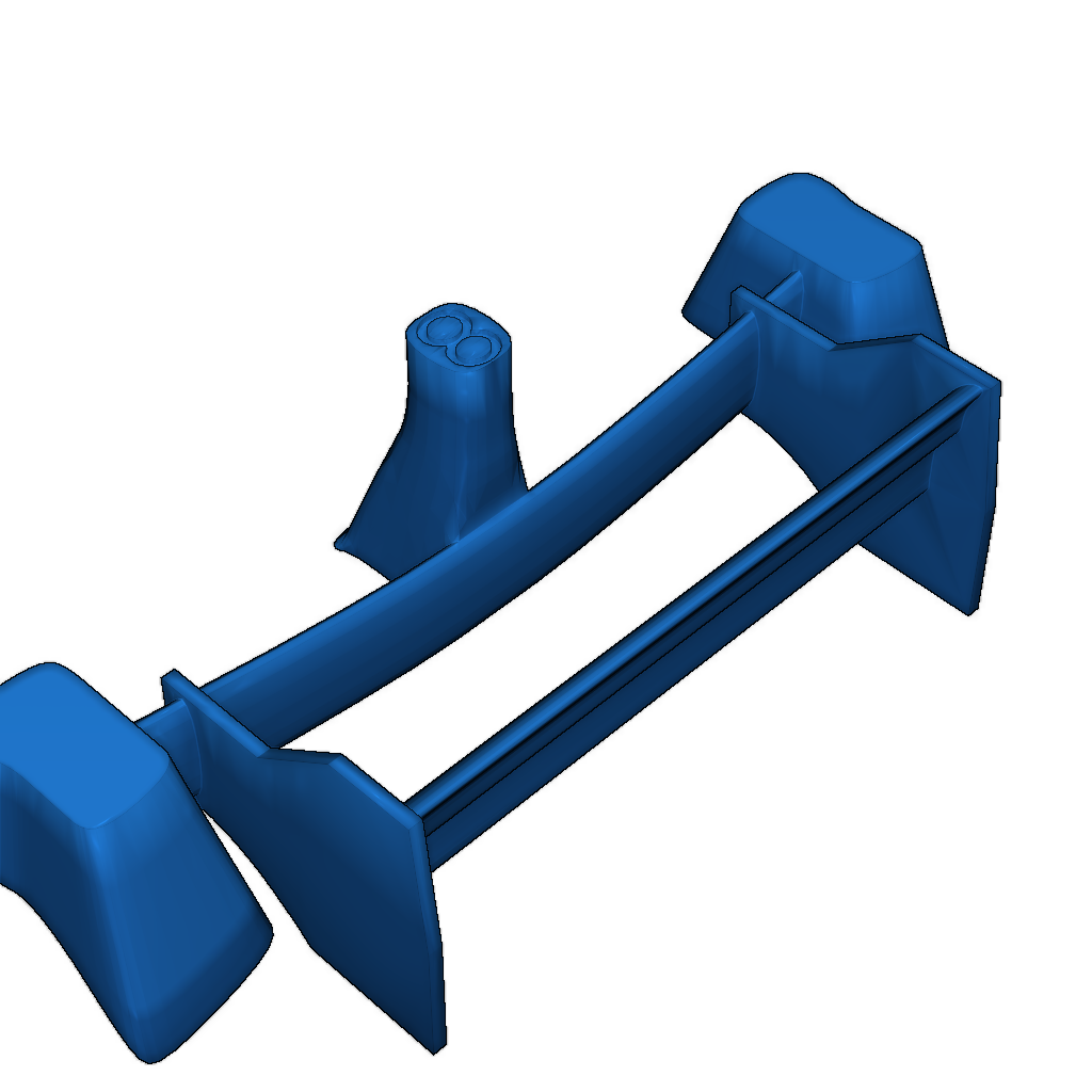 Модель гоночного электромобиля Formula E