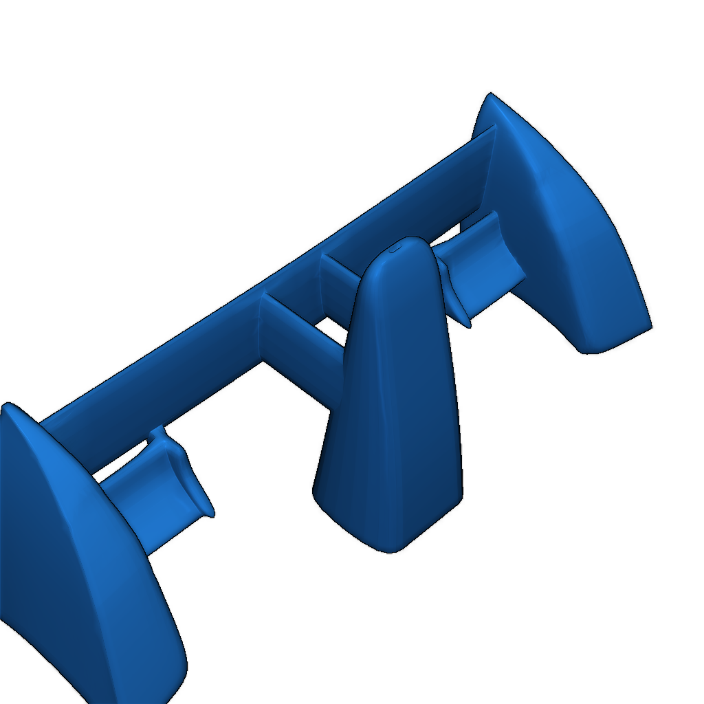 Модель гоночного электромобиля Formula E