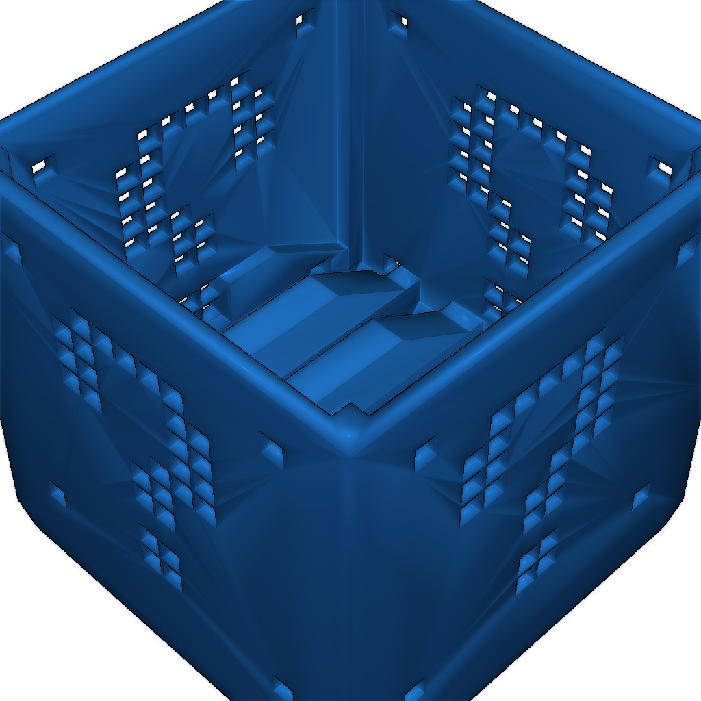 Коробка для картриджей Nintendo 3DS и DS с вопросительным знаком