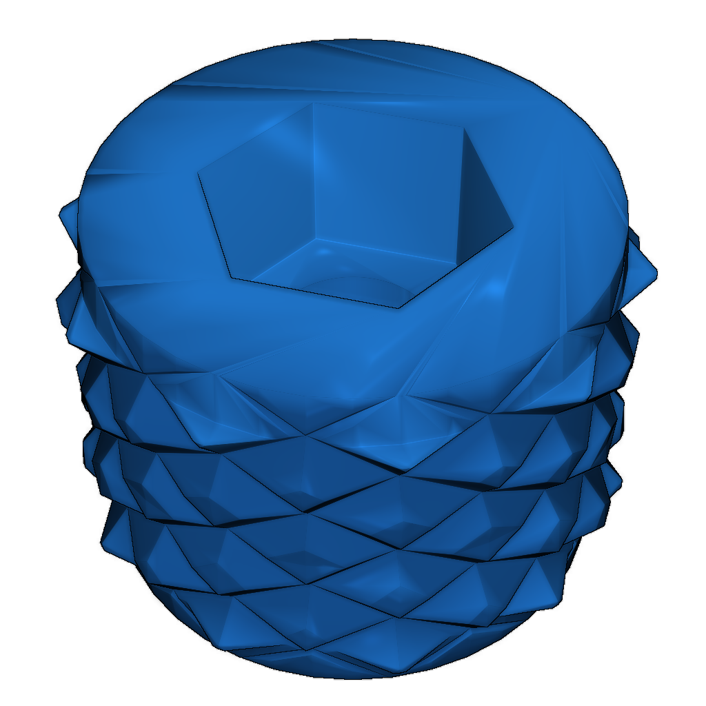 Ручка с накаткой для гайки M6