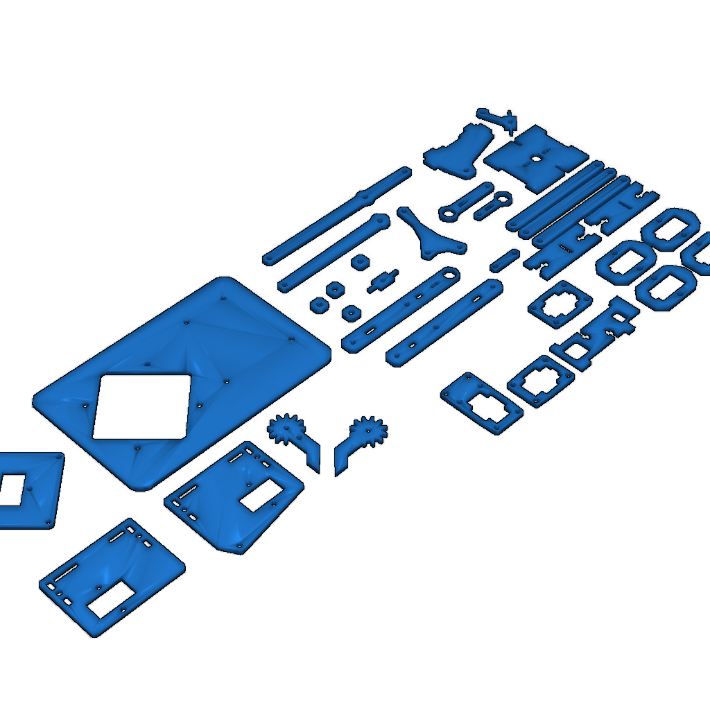 3D модель MeArm 0.4 для печати