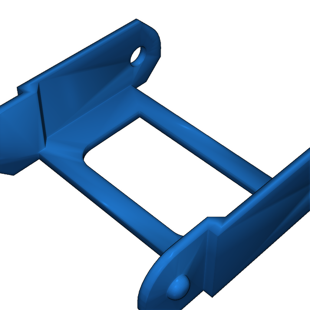 Большая открытая энергокабельная цепь (55x15 мм)
