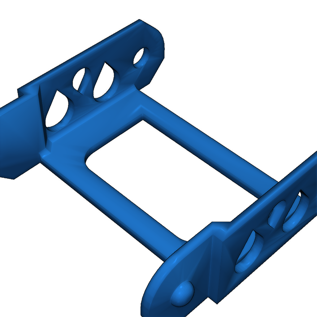 Большая открытая энергокабельная цепь (55x15 мм)